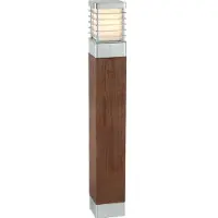 Franssen Lampe de terrasse Selham 85 cm avec détails en aluminium