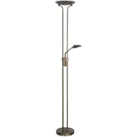 Highlight Lampe de lecture classique Strato bronze cuivré Ø 28cm