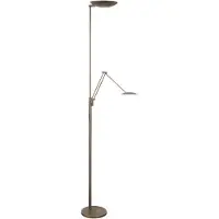 Highlight Lampe de lecture classique Geneva bronze cuivré Ø 23cm