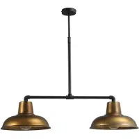 Masterlight Lampe de salle à manger Industria 2x36