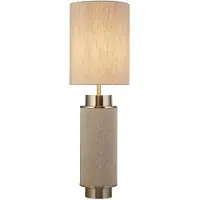 Searchlight Lampe de table Flask 72cm nickel avec sable vintage