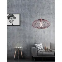 Lyora Suspension Eriberto Ø 35cm brun rouille
