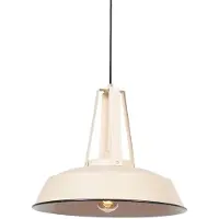 Steinhauer Suspension - beige - Eden - plastique métal - Ø 42cm - E27 - 7704CR -