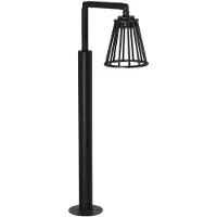 Lyora Lampe de jardin noire Carina concevoir