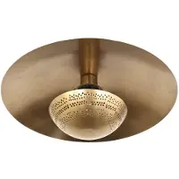 Anne Light & Home plafonnier Brassi - bronze - métal - 42 cm - douille E27 - 3681BR