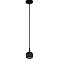 Artdelight Suspension design Bolero noir Ø 9cm