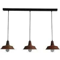 Masterlight Lampe à suspension Industria 25 Rouille
