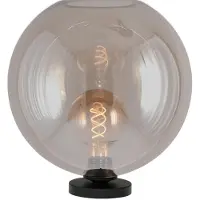 Masterlight Lampe de table Bella 2 avec verre doré Ø 30 cm