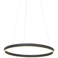 Steinhauer Lampe suspendue LED Ringlux noir