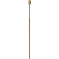Nowodvorski Lighting Suspension LASER dorée satinée 1xG9x10W, métal, dimensions : 205 x 5,5 x 5,5 cm, IP20, Lighting