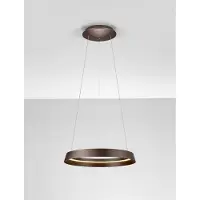 Nova Luce Suspension design Ormi Ø 45cm marron café