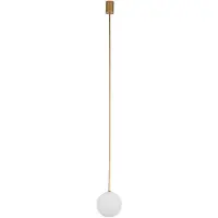 Lyora Plafonnier en verre Kier L Or - 140cm