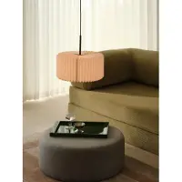 Nordlux Lampe pendante scandinave Vivienne Ø 40cm - sable