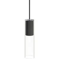 Nowodvorski Lighting Suspension sur fil 7865 CYLINDER noir M
