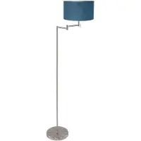 Mexlite Lampadaire Bella métal avec capuchon bleu