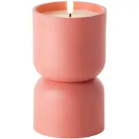 Brilliant Lampe bougie Lovere orange 18,5 cm