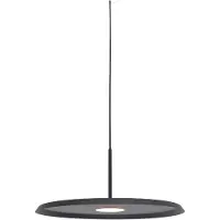 Artdelight Suspension moderne Osorno noir Ø 35cm