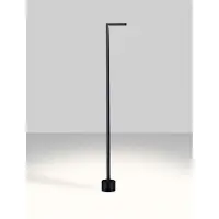 Lyora Lampe de jardin élégante Pipe Noir 94.5CN