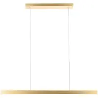 Mexlite - suspension - or - plastique métal - grande lampe de table à manger - LED - 4202GO