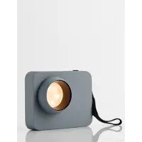 Lyora Lampe de table rechargeable Kedros gris