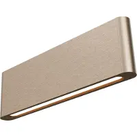 Masterlight Spot mural moderne Atina 34cm bronze cuivré