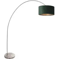Steinhauer Lampe à arc Solva Métal avec capuchon vert