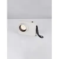 Lyora Lampe de table rechargeable Kedros blanc