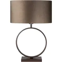 Highlight Lampe de table Siena Choco 48cm