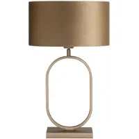 Highlight Lampe de table design Verona Cuivre Bronze Rond