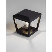 Lyora Lampe design Opu anthracite