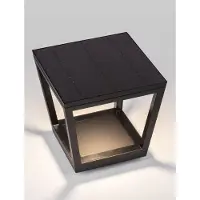 Lyora Lampe solaire Cuppa anthracite