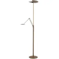 Highlight Lampe de lecture design Sapporo bronze cuivré Ø 29cm