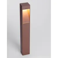 Lyora Lampe de jardin Maddi brun rouille 60cm