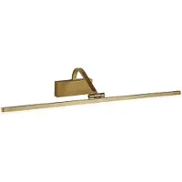 Searchlight Lampe à tableau LED bronze brossé 70 cm 17W blanc chaud