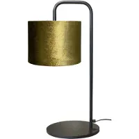 Masterlight Lampe de table Venus avec abat-jour vert olive