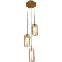 Searchlight Lampe suspendue Highworth 3 lumières