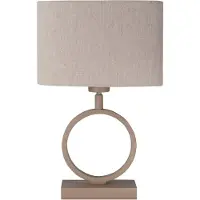 Highlight Lampe de table Siena brun sable