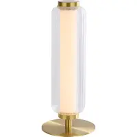 Searchlight Lampe de table moderne Mod laiton