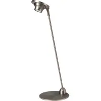 Eth Lampe de table LED moderne Angelique Nickel noir