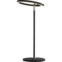 Searchlight Lampe de table moderne Space Noir