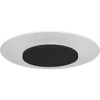 Steinhauer - plafonnier - Lido - noir - plastique métal - Ø 28cm - LED - 7797ZW