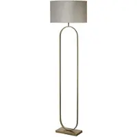 Searchlight Lampadaire Modish bronze avec capuchon gris