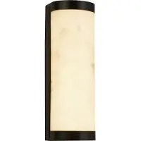 Searchlight Applique murale design Nile 36cm noir