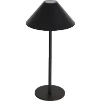 Steinhauer Lampe de table noire Ancilla