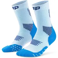 Cep Core Run Socks Mid Cut 5.0, chaussettes de course, homme, bleu