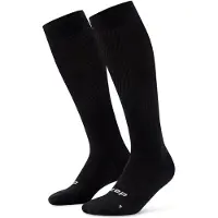 Cep Flight Socks Tall, chaussettes de course, homme, noir