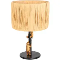 Steinhauer Anne Lighting - lampe de table - Animaux - noir - herbe métal - Ø 20cm - E27 - 3714ZW