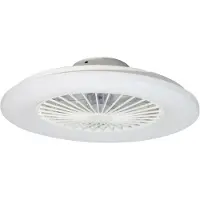 Lucci air Ventilateur de plafond avec éclairage Oslo blanc