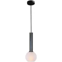 Masterlight Lampe suspendue Ø 15cm Bella 2 Huile tachetée avec verre blanc mat