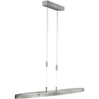 FISCHER&HONSEL GMBH Lampe à suspension en nickel Colmar avec LED
